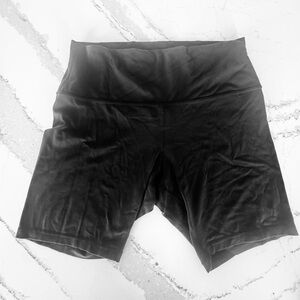 Lululemon Black Align 6” Bike Shorts - Size 12